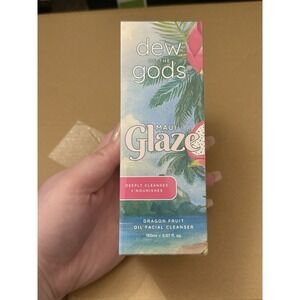 Dew Of The Gods Maui Glaze Dragon Fruit Oil Facial Cleanser 5.07 oz/150ml Sealed